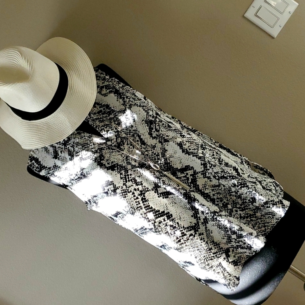 Snake skin blouse